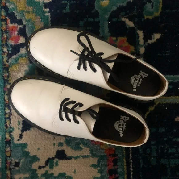 White Platform Doc Martens - Picture 2 of 4